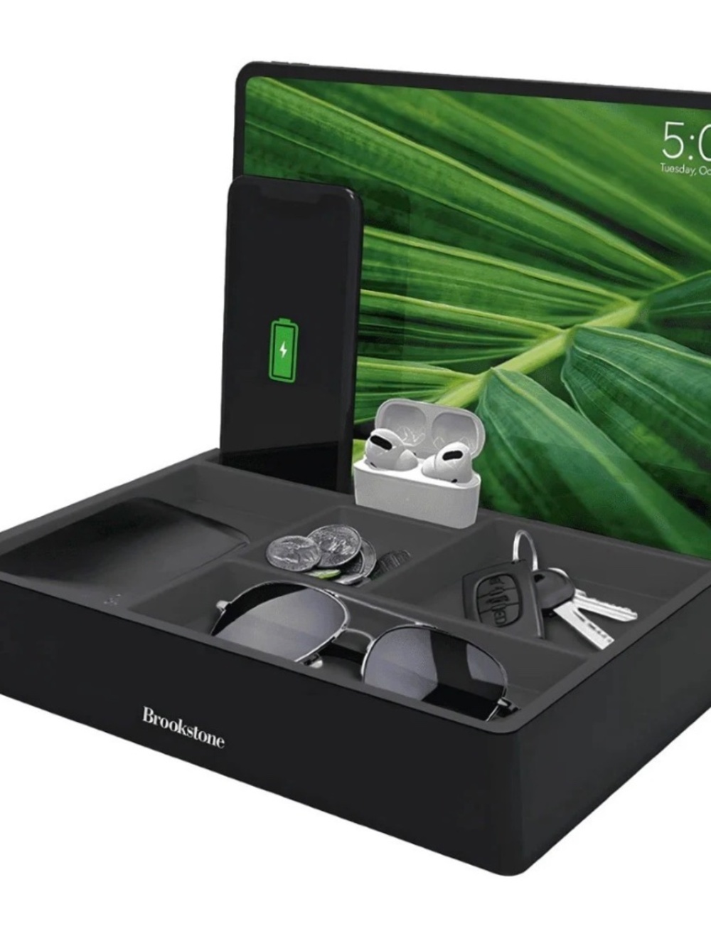 NWT - Brookstone Tech Dresser Valet